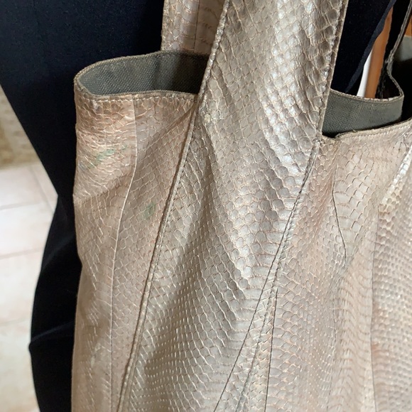 Beirn snake skin shoulder hobo tote bag Jenna - Picture 14 of 16